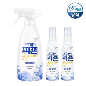 스프레이피죤 섬유탈취제 시그니처 아이스플라워 490ml+80ml x 2개