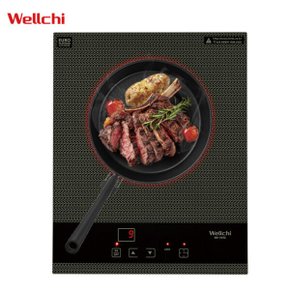 하이라이트 매립형 1구 전기렌지 전기레인지 가정용 원룸 오피스텔 KR-100 1.8kW 전자식 터치 방식