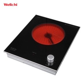하이라이트 매립형 1구 전기렌지 전기레인지 가정용 원룸 오피스텔 KR-100 1.8kW 전자식 터치 방식