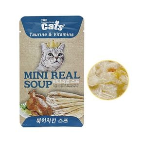 캣 영양 스프 40g - 북어치킨 1p 고양이 건강간식