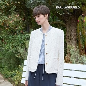 [온플] 칼라거펠트 25SS 알랑송 레이스 자켓