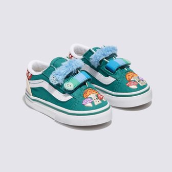 반스 [ VANS ] 토들러 올드스쿨 벨크로 머쉬룸 VN000D1CGRN