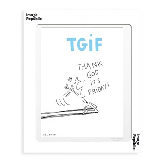 이미지리퍼블릭 프린트56x76_솔레다드 TGIF