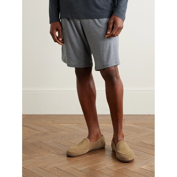 물로 플리스 안감 스웨이드 로퍼 46376663162861645