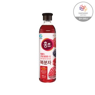 청정원 몸과 맘이 반짝! 청정원 홍초 복분자 900ml