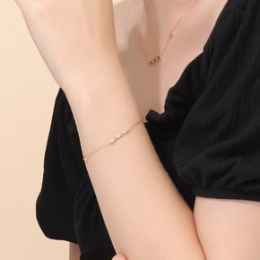 실버 925 브리앙뜨무아르 다이아 팔찌