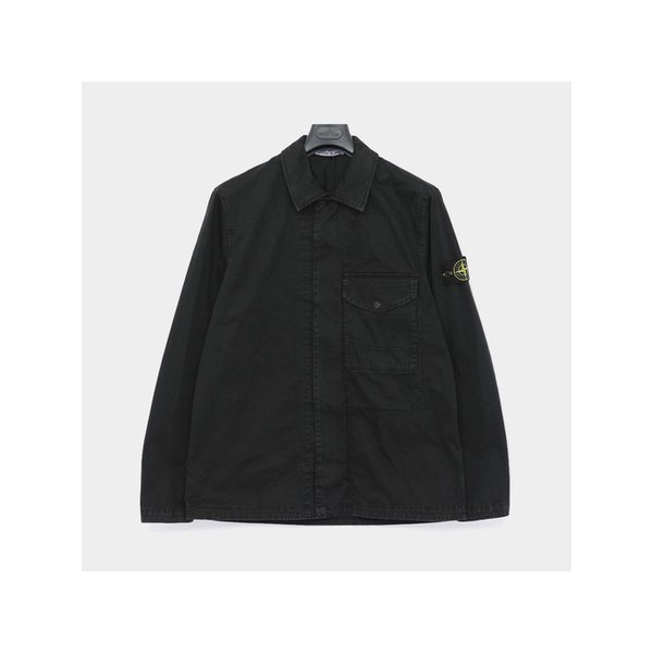 26SS 와펜로고 오가닉 스트레치 코튼TC 셔츠 남성 자켓 L1S151200001 S0004 V0129