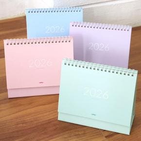 핑크풋 캘린더 2026 봉주르 탁상 달력 (랜덤1개) 책상달력 달력 탁상달력 (S41994659)
