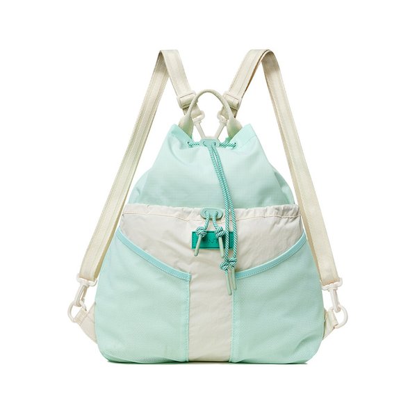 [UNISEX] 트래블 멀티 펑션 립스탑 패커블 백팩 - 화이트윌로우/글로우라군 UBB7125NRSWLG