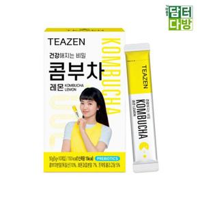 XB7ILNOO티젠 콤부차 레몬 10스틱 티젠콤부차 음료 커피