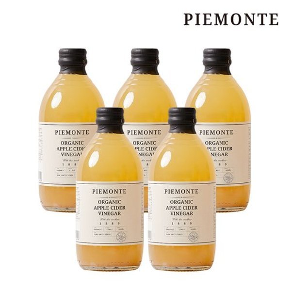 이탈리아 사과식초 (500ml) 5병 애사비 애플사이다비니거