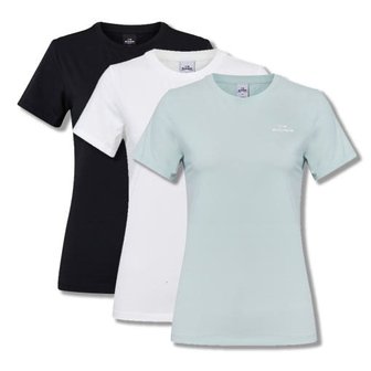 아이더 [부산점] POP 잠재권축 여성 반팔 라운드 티셔츠 DWM26290