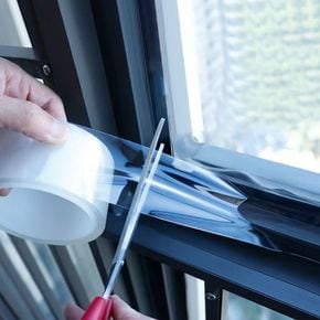 원룸생활 방풍 문풍지 창문 다용도 투명 테이프 KK377
