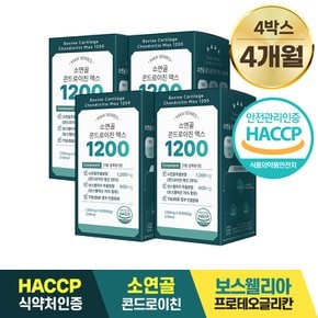 소연골 콘드로이친 맥스 1200 / 1,000mg x 60정 4박스