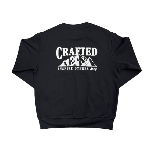 [여주점] 지프 크래프티드 마운틴 맨투맨 JQ1TSU896BK