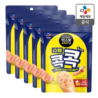 CJ제일제당 [본사배송] 맥스봉 스팸콕콕 80g X 5개