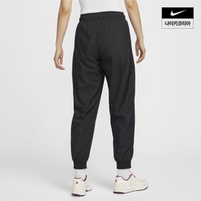 우먼스 나이키 스포츠웨어 클래식 우븐 UV 미드라이즈 루즈 조거 NIKE FV7661-010