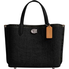 미국 코치 토트백 Coach Willow Tote 24 블랙 1827508