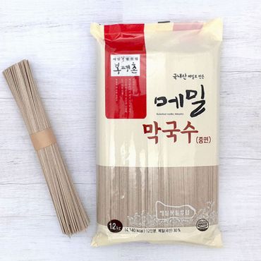 NS홈쇼핑 봉평촌 메밀막국수(중면) 1.2kg[31393371]