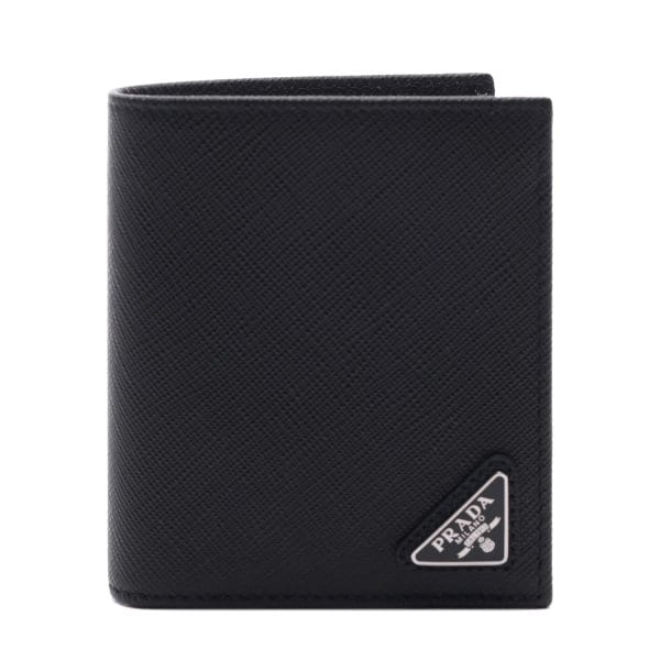 [부산점] [프라다] 26SS 남성 사피아노 삼각로고 반지갑 (2MO004 QHH F0002 26S)