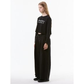 UP-309 턱 와이드 팬츠_TUCK WIDE PANTS BLACK