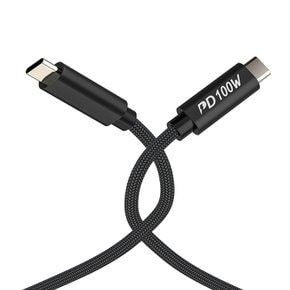 USB C to C PD 100W 10G 4K 미러링 고속충전케이블 1m