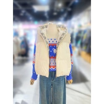 베네통 [여주점] 제럴드 니트 배색 베스트 (BAPD61461)