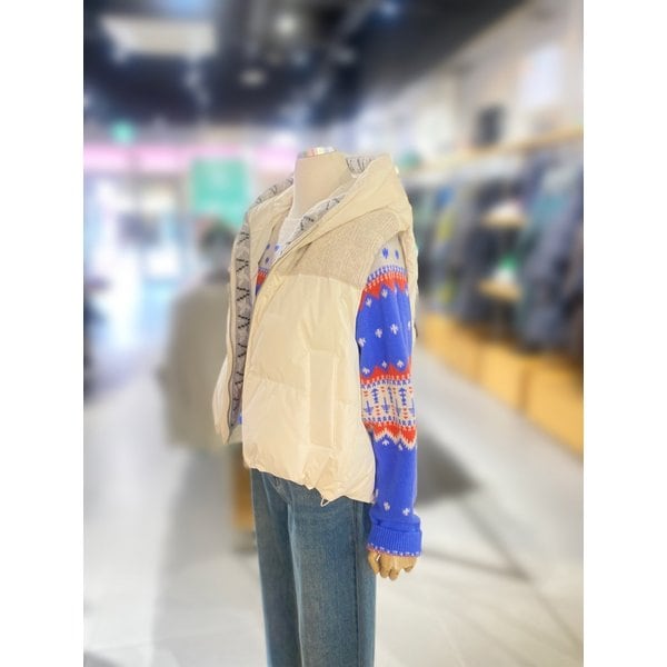 [여주점] 제럴드 니트 배색 베스트 (BAPD61461)