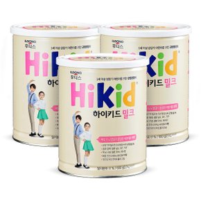 후디스 하이키드 밀크 600g 3캔(L)