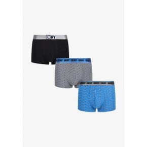 3574843 DKNY 3PACK - 바지 블루/블랙/그레이 프린트