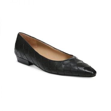 이스퀘어 4010792 Sam Edelman Joy Womens Leather Basketweave Ballet Flats