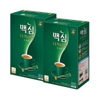 맥심 디카페인 믹스 100Tx2