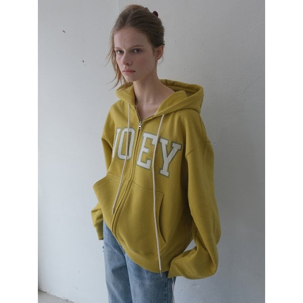 노이 소프트 스웨트 후드집업(Olive)