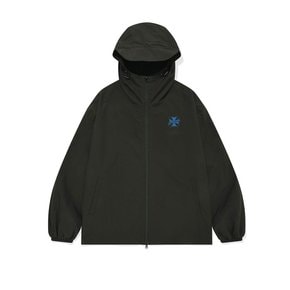 SP CROSS WIND SHELL HOODED JUMPER-BLACK