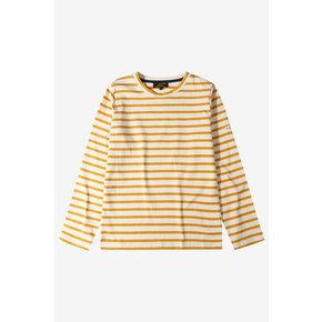 (W) TILDA - Mariniere Long Sleeve T-shirt_Yellow_LSRA0TS21W