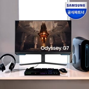 삼성 [최종혜택가 61.6만] 오디세이 G7 S32BG700  스마트 게이밍 모니터 4K IPS 144Hz