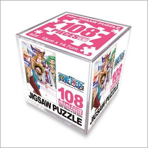 원피스 직소퍼즐 108PCS 미니 CUBE 여인섬의 모험