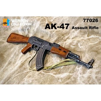 드래곤 BD77026 1대6 AK-47 자동 소총 - 액션 피규어용 모형 제품/작동 불가