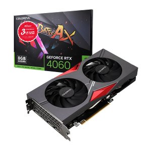 컬러풀 지포스 RTX 4060 토마호크 DUO D6 8GB 그래픽카드 피씨디렉트