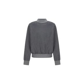 아모멘토 26FW Cupro Ribbed Pullover (2 Colors)