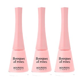 부르조아 Bourjois 원 세컨드 매니큐어 013 부케 오브 로즈 9ml 3개