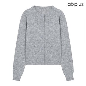 [ab.plus/신상] 베이직 콩단추 라운드 가디건 (LSA1MY34A)