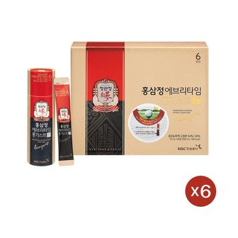 보리보리 홍삼정 에브리타임 롱기스트 10mlx20포 6박스  4개월분   쇼핑백 증정 _P337501720