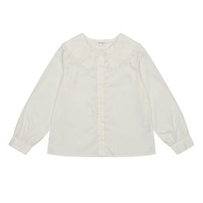 여아 레이스 빅카라 블라우스 23C5651 WT_P403919674