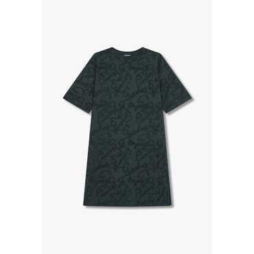 EMPORIO ARMANI 여성 테리 패턴 비치웨어 드레스(0824119506)