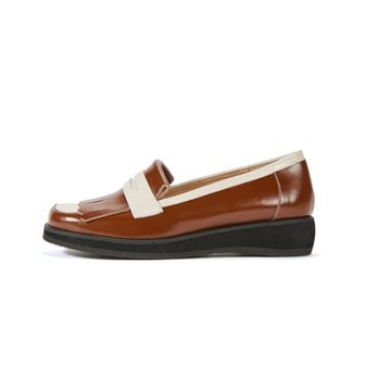 브리아나 Tomboy Loafer_Toffee&Cream