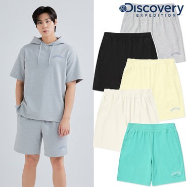 디스커버리 [24S/S] 디스커버리 DMTB53043 경량 애슬레저 트레이닝 쇼츠 여름 남성 / 여성 공용 반바지