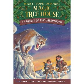 (중고/상)Magic Tree House 7 : Sunset of the Sabertooth