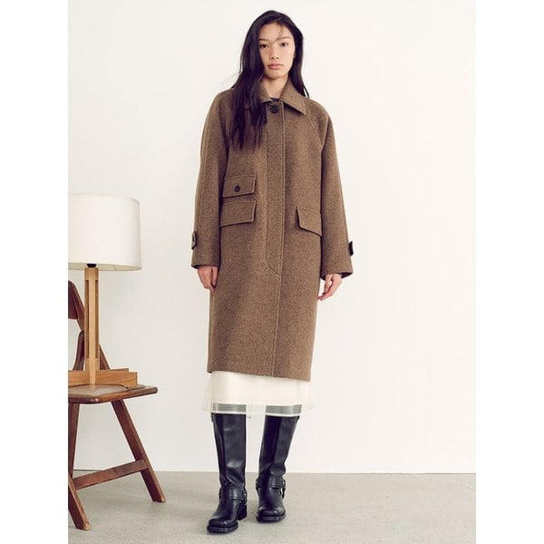 Signature Cocoon Fit Mac Coat  Light Brown (KE4X30M07C)