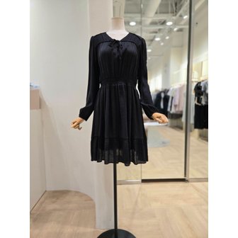 플라스틱아일랜드 [부산점] 브이넥 리본셔링 원피스(PR1WO00702)